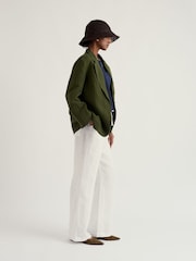 Seasalt Cornwall Green Ambrys Blazer - Image 3 of 5