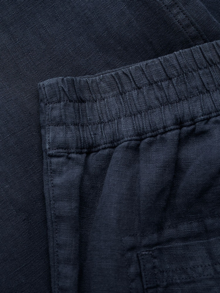 Seasalt Cornwall Blue Point Crops Trousers - Image 5 of 5