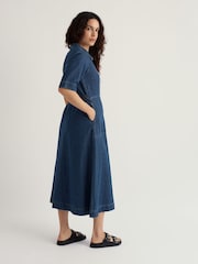 Seasalt Cornwall Blue Gwenter Dress - Image 3 of 5