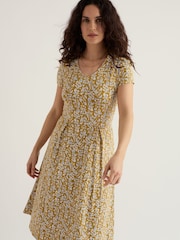 Seasalt Cornwall Yellow Pier View Dress - Image 2 of 5