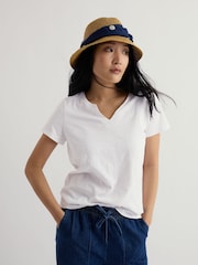 أبيض - Seasalt Cornwall Kellow T-Shirt - Image 1 of 5