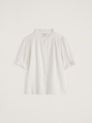 Seasalt Cornwall White Shore Path Shirt - Image 4 of 5