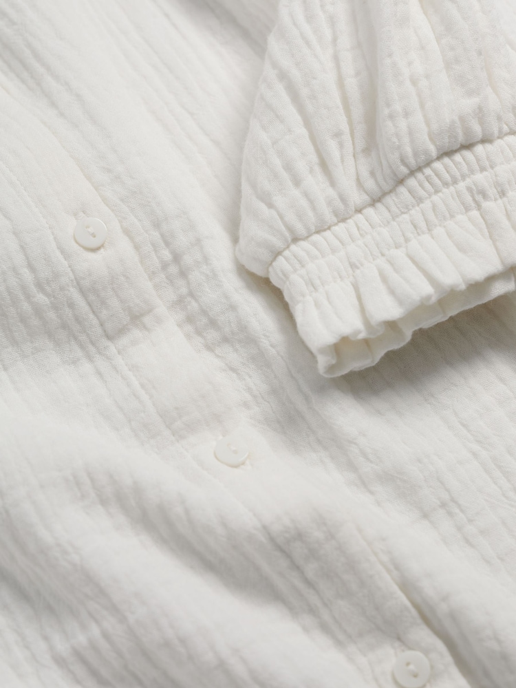 Seasalt Cornwall White Shore Path Shirt - Image 5 of 5