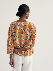 Seasalt Cornwall Yellow Streamlet Top - Image 2 of 5