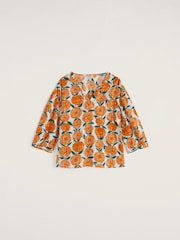 Seasalt Cornwall Yellow Streamlet Top - Image 4 of 5