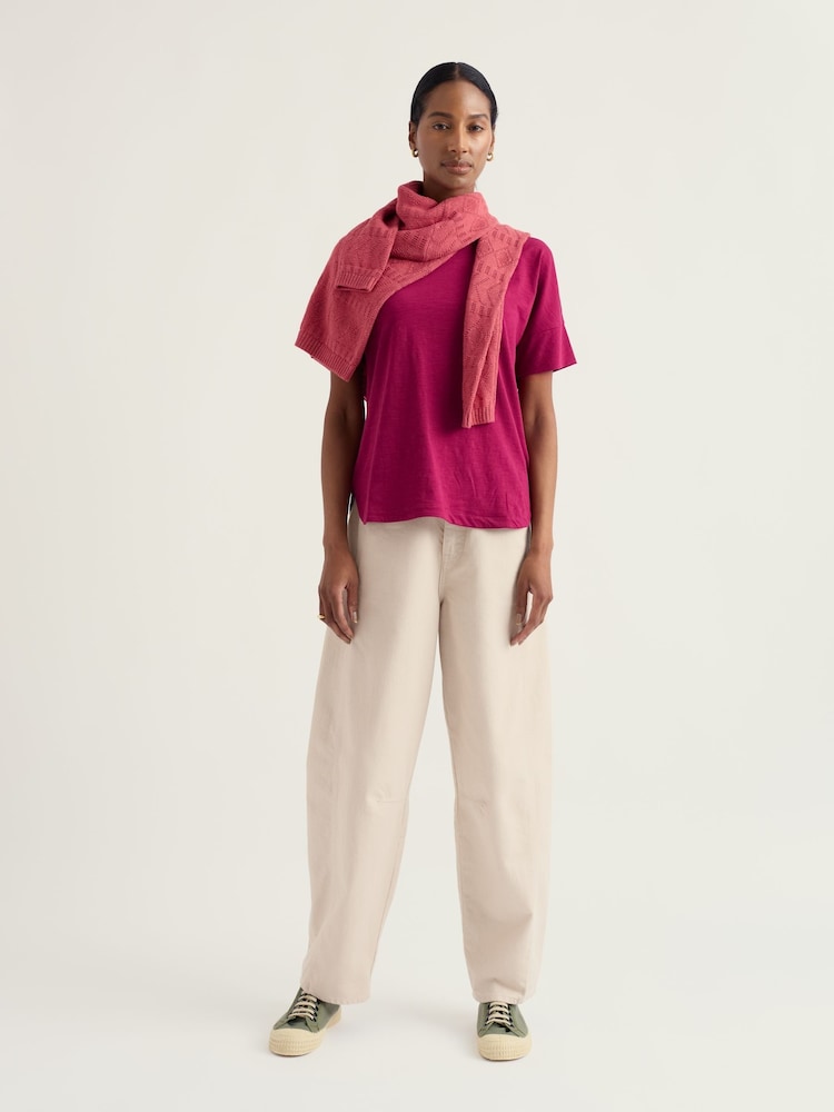 Seasalt Cornwall Pink Bryher View T-Shirt - Image 2 of 5