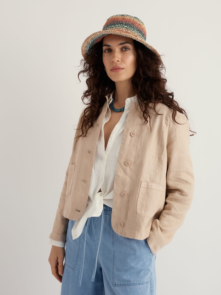 Seasalt Cornwall Blue Castle Point Hat - Image 2 of 4