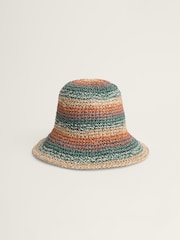 Seasalt Cornwall Blue Castle Point Hat - Image 3 of 4