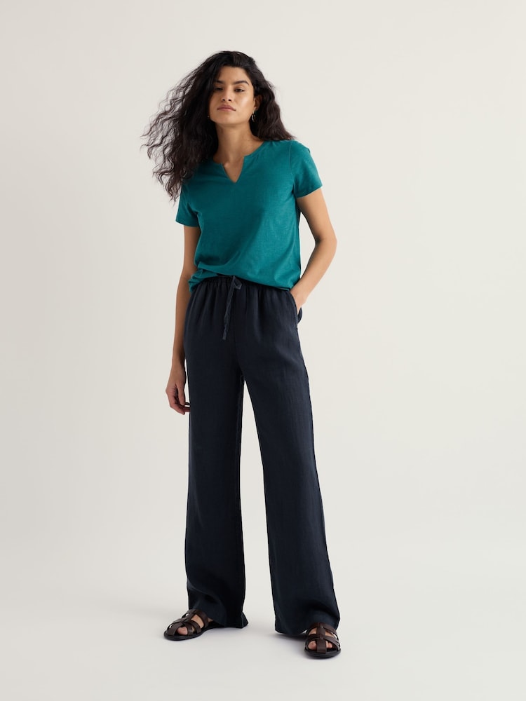 أخضر - Seasalt Cornwall Kellow T-Shirt - Image 1 of 5