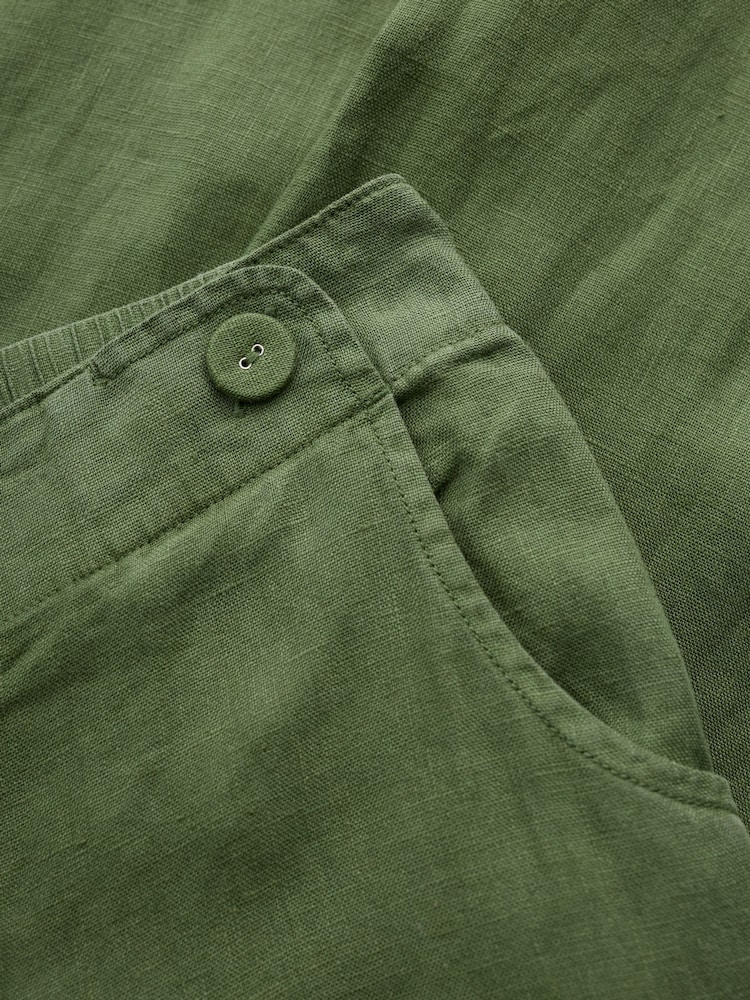 Seasalt Cornwall Green Point Crops Trousers - Image 5 of 5