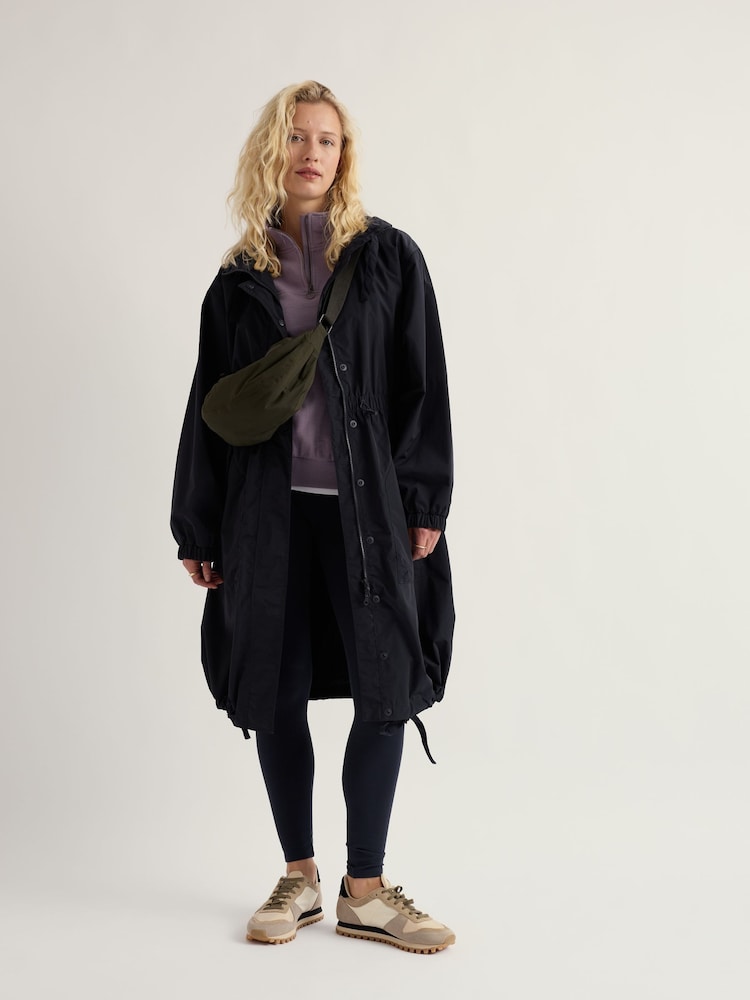 Seasalt Cornwall Blue Skyllen Coat - Image 1 of 5 Seasalt Cornwall Blue Skyllen Coat - Image 1 of 5