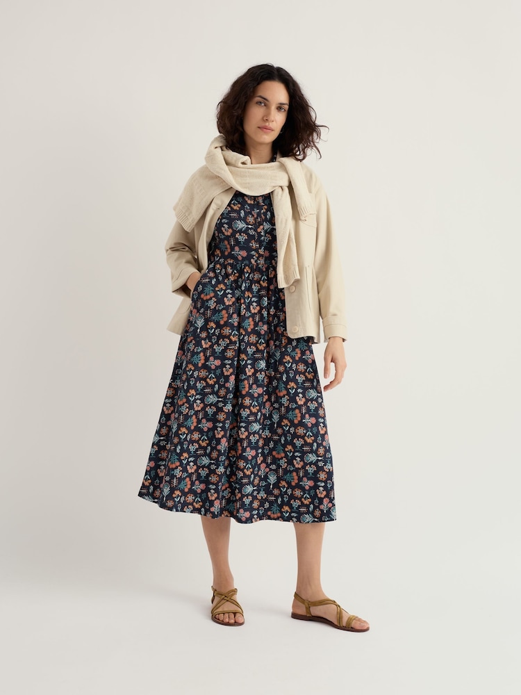 Seasalt Cornwall Blue Mainland Dress - Image 1 of 5