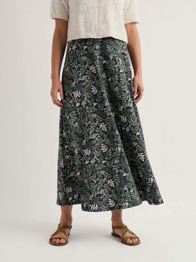 Seasalt Cornwall חצאית באורך הברך, דגם Rose - תמונה 1 מתוך 4