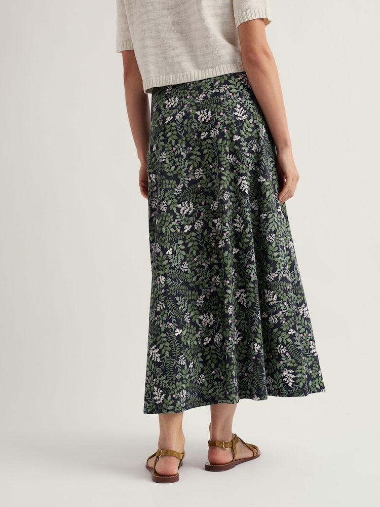 Seasalt Cornwall חצאית באורך הברך, דגם Rose - תמונה 2 מתוך 4