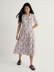 Seasalt Cornwall White Charlotte Dress - Image 1 of 5