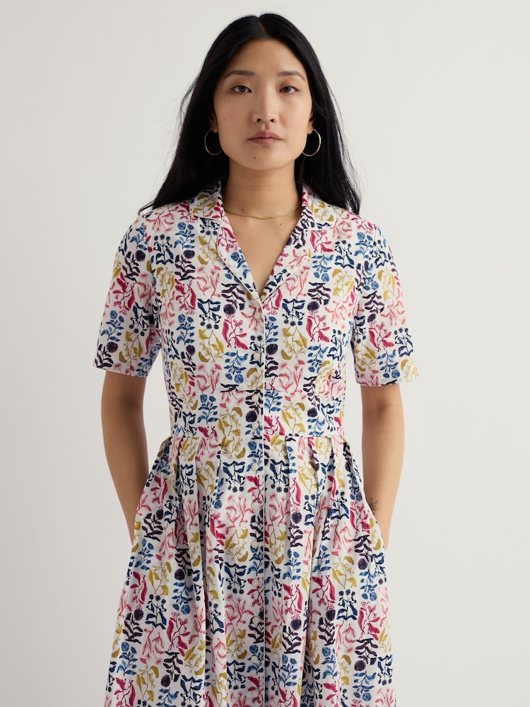 Seasalt Cornwall White Charlotte Dress - Image 2 of 5 Seasalt Cornwall White Charlotte Dress - Image 2 of 5