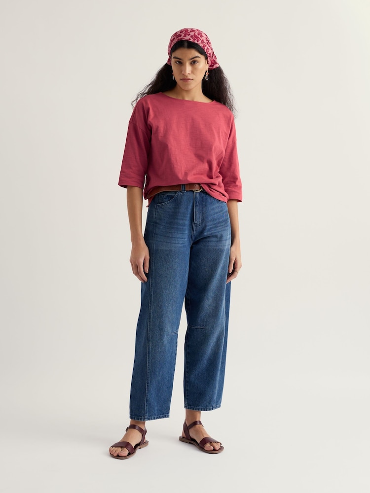 Seasalt Cornwall Pink Tremayne Quay Top - Image 1 of 5 Seasalt Cornwall Pink Tremayne Quay Top - Image 1 of 5