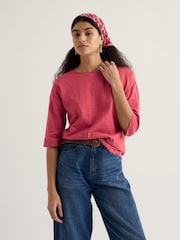 Seasalt Cornwall Pink Tremayne Quay Top - Image 3 of 5