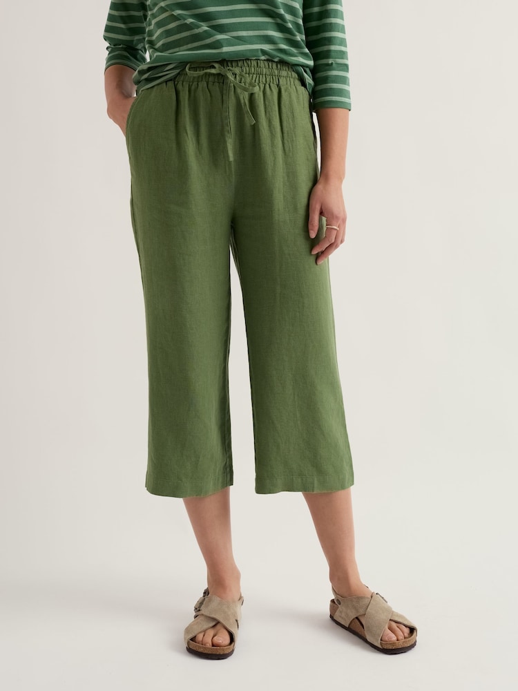 Seasalt Cornwall Green Tide Flow Crops - Image 2 of 5