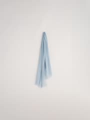 Seasalt Cornwall Sky Blue Wilcove Scarf - Image 4 of 5