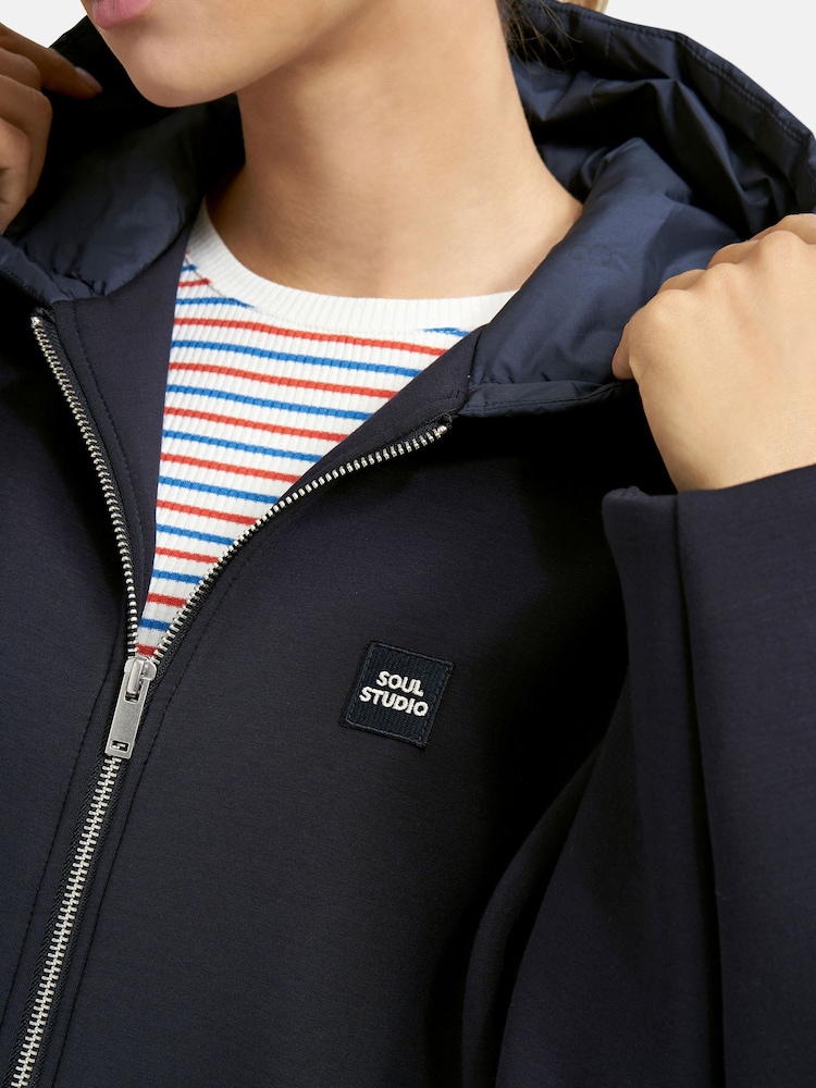 Smith & Soul Hooded Scuba Casual Jacket - Image 5 of 5