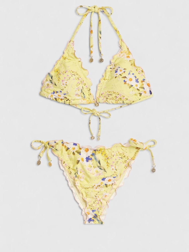 River Island Daisy Print Broderie Set - 圖片 1/1