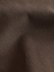 Chocolate Brown N. Premium Barrel Leg Chino Trousers - Image 6 of 7