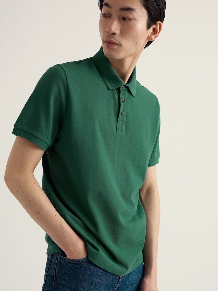 Seasalt Cornwall Green Balefire Polo Shirt - Image 1 of 5