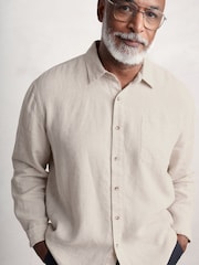 Seasalt Cornwall Natural Curator Shirt - Image 1 of 3
