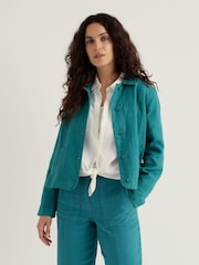 Seasalt Cornwall Blue Petite Arame Jacket - Image 2 of 5