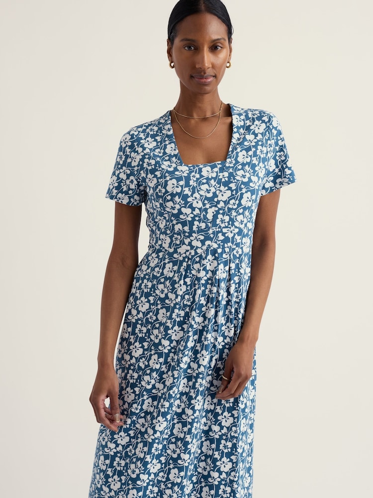 blue womens dress Second-Hand Seed Baby Blue Puff Sleeve Mini Dress Size 10 – SwapUp