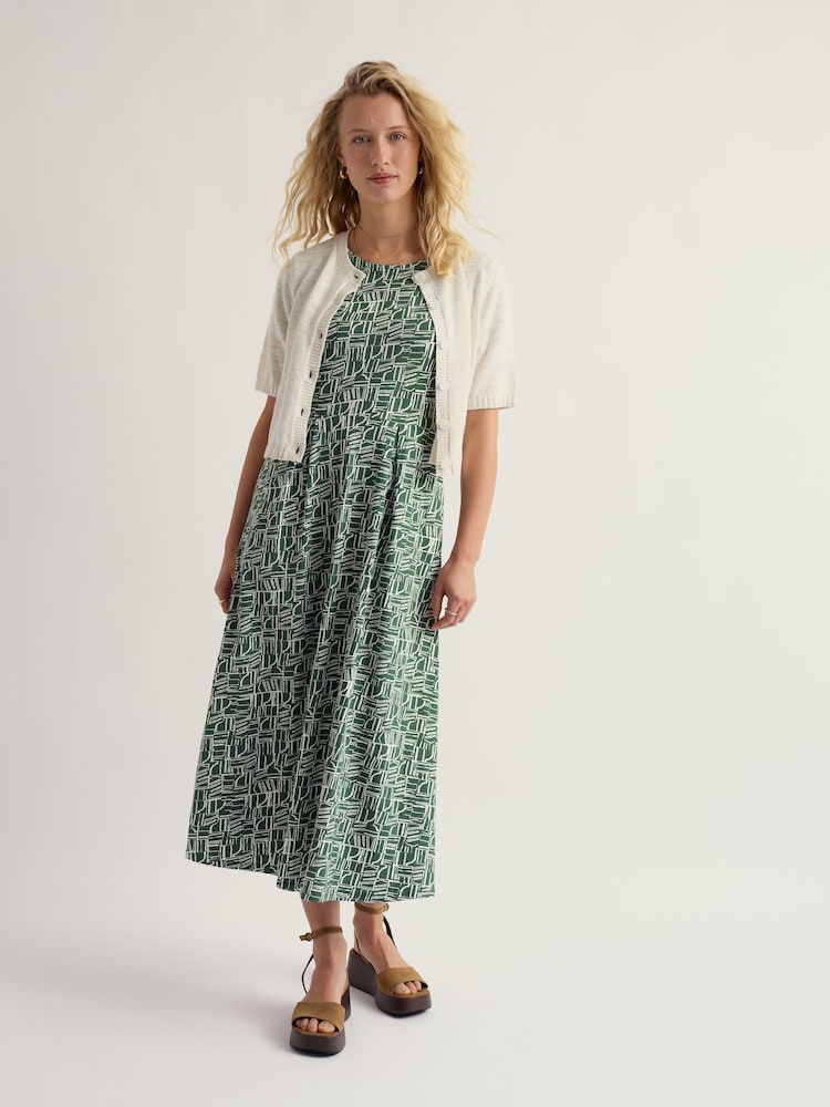 Seasalt Cornwall Green Veronica Dress - Image 1 of 5