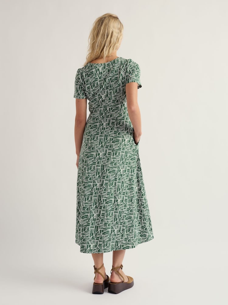 Seasalt Cornwall Green Veronica Dress - Image 2 of 5