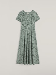 Seasalt Cornwall Green Veronica Dress - Image 4 of 5