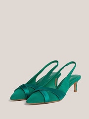 Hobbs Green Renee Slingback Shoes - Image 3 of 6