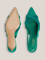 Hobbs Green Renee Slingback Shoes - Image 5 of 6