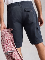 White Stuff Blue Kemble Cargo Shorts - Image 3 of 6