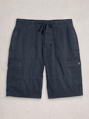 White Stuff Blue Kemble Cargo Shorts - Image 5 of 6
