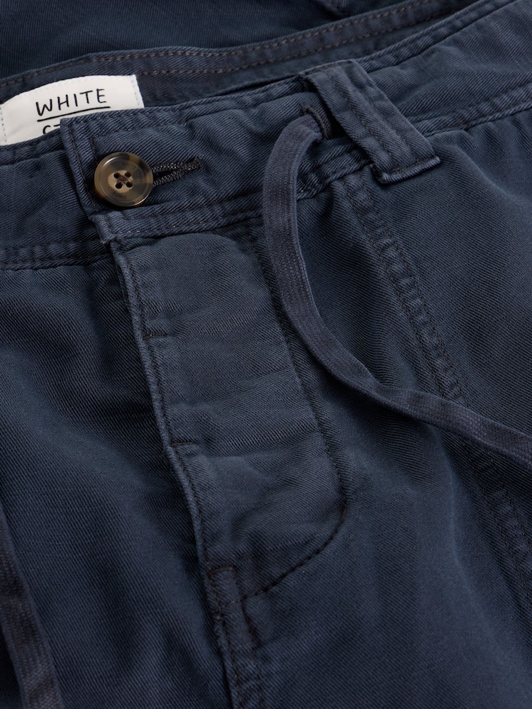 White Stuff Blue Kemble Cargo Shorts - Image 6 of 6