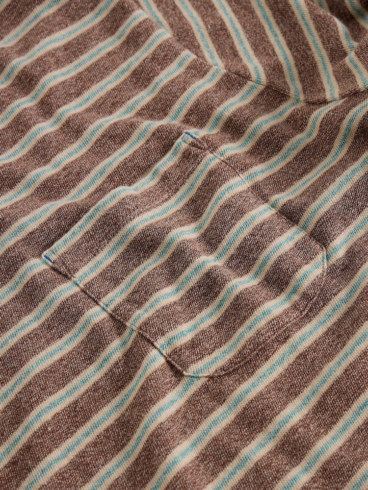 White Stuff Brown Horsham Stripe T-Shirt - Image 6 of 6