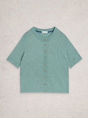 White Stuff Green Betsy Cardigan - Image 5 of 6