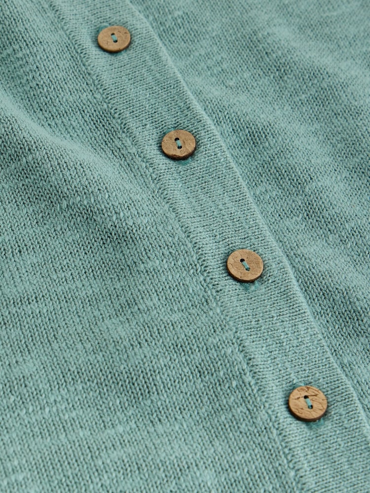 White Stuff Green Betsy Cardigan - Image 6 of 6