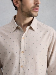 White Stuff Natural Douglas LS Dobby Shirt - Image 4 of 6