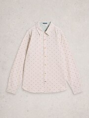 White Stuff Natural Douglas LS Dobby Shirt - Image 5 of 6