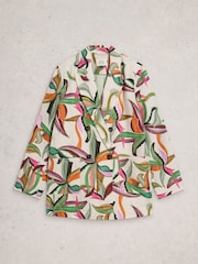 White Stuff Natural Sasha Linen Blazer - Image 5 of 6