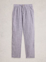 Серый - Льняные брюки White Stuff Skelmer - Изображение 5 6