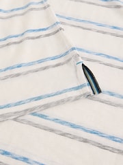 White Stuff Blue Abersoch Reverse Stripe T-Shirt - Image 2 of 2