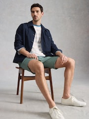 White Stuff Blue Abersoch Reverse Stripe T-Shirt - Image 4 of 6