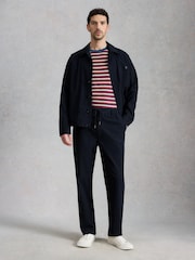 White Stuff Blue Falmouth Seersucker Trousers - Image 1 of 6