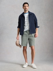 White Stuff Green Sutton Drawstring Shorts - Image 1 of 6